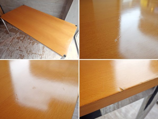 USMモジュラーファニチャー USMハラー テーブル USM Haller Table ナチュラル ダイニングテーブル オフィス デスク ♪