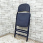 クラリン CLARIN オールスチール フォールディングチェア ALL STEEL FOLDING CHAIR エーシェイプ A shape ネイビー A ●