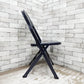 クラリン CLARIN オールスチール フォールディングチェア ALL STEEL FOLDING CHAIR エーシェイプ A shape ネイビー C ●