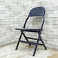 クラリン CLARIN オールスチール フォールディングチェア ALL STEEL FOLDING CHAIR エーシェイプ A shape ネイビー D ●