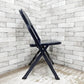 クラリン CLARIN オールスチール フォールディングチェア ALL STEEL FOLDING CHAIR エーシェイプ A shape ネイビー D ●