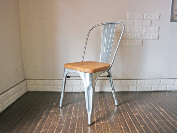グザビエポシャール Xavier Pauchard Marine Chair マリーンチェア ウッドシート フランス リプロダクト品 ◎