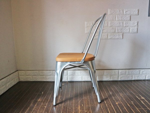 グザビエポシャール Xavier Pauchard Marine Chair マリーンチェア ウッドシート フランス リプロダクト品 ◎
