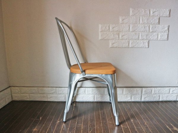 グザビエポシャール Xavier Pauchard Marine Chair マリーンチェア ウッドシート フランス リプロダクト品 ◎