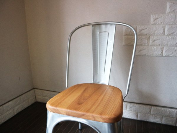 グザビエポシャール Xavier Pauchard Marine Chair マリーンチェア ウッドシート フランス リプロダクト品 ◎