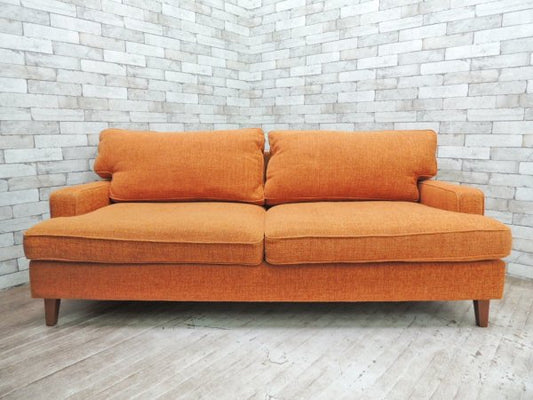 パシフィックファニチャーサービス PACIFIC FURNITURE SERVICE スタンダード B ソファ STANDARD B SOFA 3シーター 定価27万円 ●