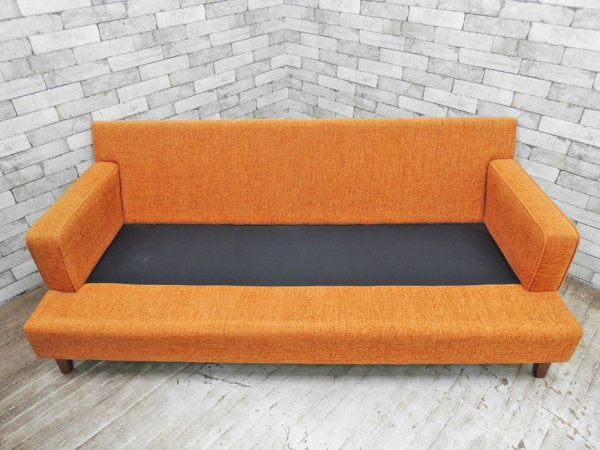 パシフィックファニチャーサービス PACIFIC FURNITURE SERVICE スタンダード B ソファ STANDARD B SOFA 3シーター 定価27万円 ●