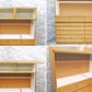 ウニコ unico トゥオ TUO キッチンボード カップボード 食器棚 アルダー材 W126cm 廃番アイテム 広松木工製 ●