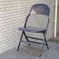 クラリン CLARIN オールスチール フォールディングチェア ALL STEEL FOLDING CHAIR エーシェイプ A shape ネイビー A ■