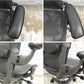 ハーマンミラー HermanMiller アーロンチェア Bサイズ ランバーサポート クラシックカーボン グラファイトカラーベース フル装備 バナナクッション新品交換済み ●