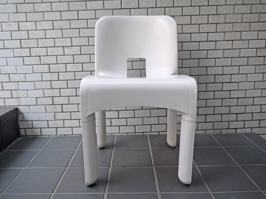 カルテル Kartell クラシカルチェア  Classical Chair 4867 ジョエ・コロンボ Joe Colombo ホワイト A ■