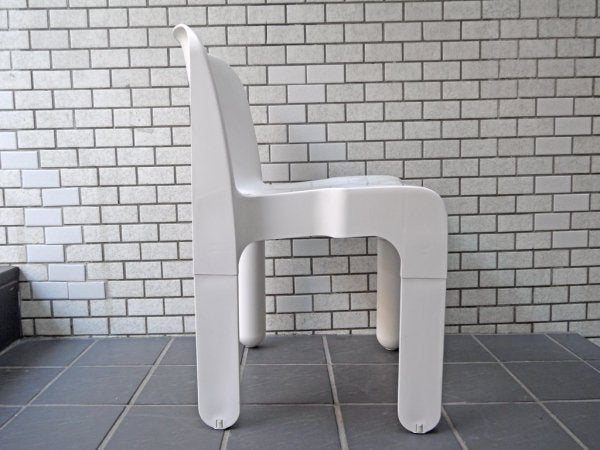 カルテル Kartell クラシカルチェア  Classical Chair 4867 ジョエ・コロンボ Joe Colombo ホワイト A ■