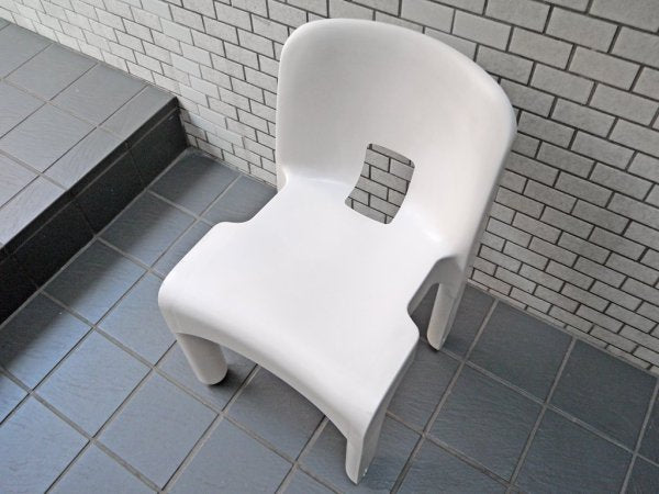 カルテル Kartell クラシカルチェア  Classical Chair 4867 ジョエ・コロンボ Joe Colombo ホワイト A ■