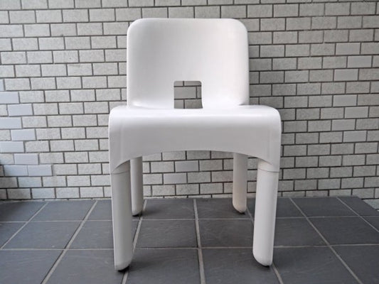 カルテル Kartell クラシカルチェア  Classical Chair 4867 ジョエ・コロンボ Joe Colombo ホワイト B ■