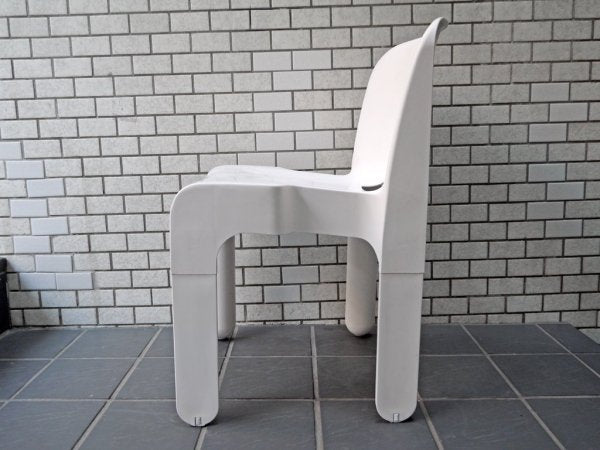 カルテル Kartell クラシカルチェア  Classical Chair 4867 ジョエ・コロンボ Joe Colombo ホワイト B ■