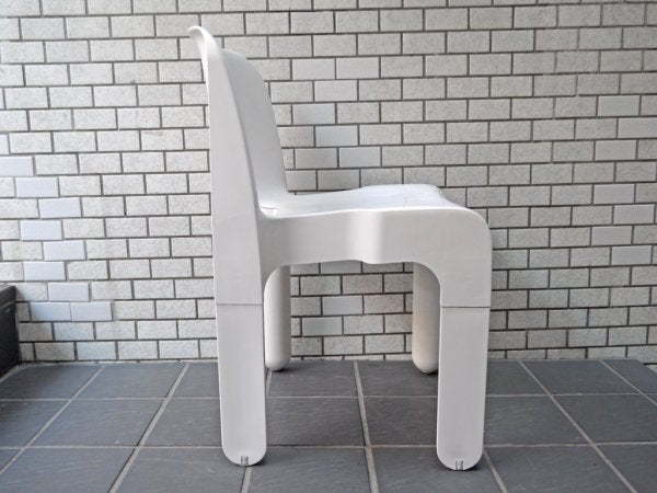 カルテル Kartell クラシカルチェア  Classical Chair 4867 ジョエ・コロンボ Joe Colombo ホワイト B ■