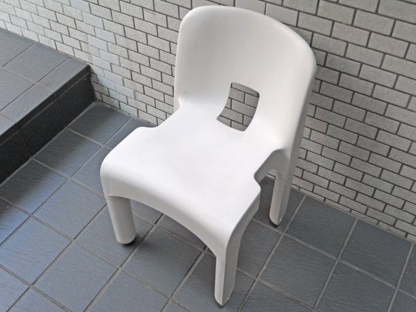 カルテル Kartell クラシカルチェア  Classical Chair 4867 ジョエ・コロンボ Joe Colombo ホワイト B ■