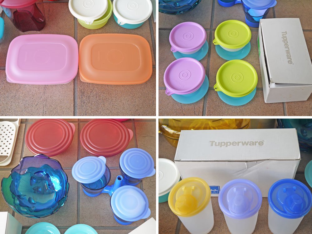 タッパーウェア Tupperware 食品 & 飲料等 容器類 詰め合わせ アラカルト / アソート セット - B ◇