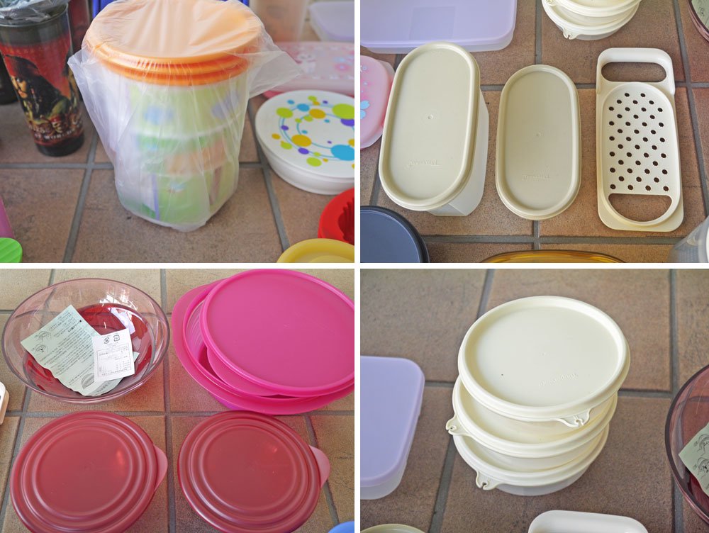 タッパーウェア Tupperware 食品 & 飲料等 容器類 詰め合わせ アラカルト / アソート セット - B ◇