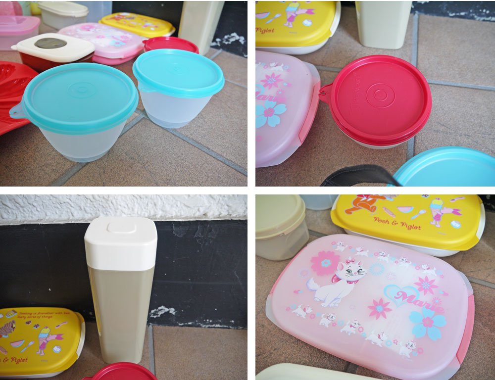 タッパーウェア Tupperware 食品 & 飲料等 容器類 詰め合わせ アラカルト / アソート セット - D ◇