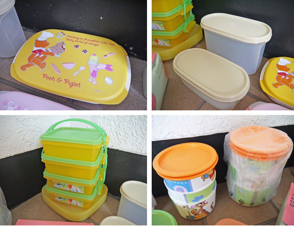 タッパーウェア Tupperware 食品 & 飲料等 容器類 詰め合わせ アラカルト / アソート セット - D ◇