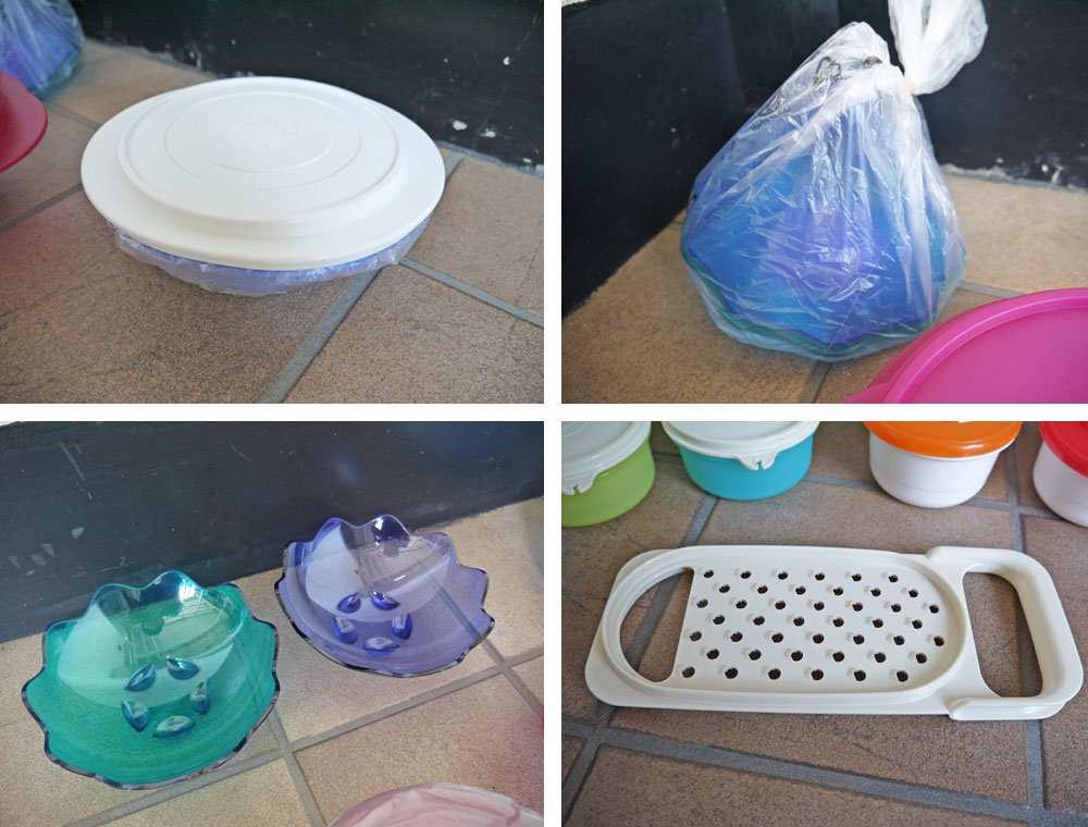 タッパーウェア Tupperware 食品 & 飲料等 容器類 詰め合わせ アラカルト / アソート セット - D ◇