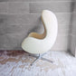 アルネ・ヤコブセン Arne Jacobsen エッグチェア Egg chair リプロダクト品 合皮 アイボリー ♪