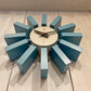 ヴィトラ Vitra ジョージネルソン George Nelson ブロッククロック Block Clock 壁掛け時計 ウォールクロック ブルー ■