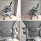 ハーマンミラー Herman Miller アーロンチェア Aeron Chair スタンダード Bサイズ ランバーサポート ♪