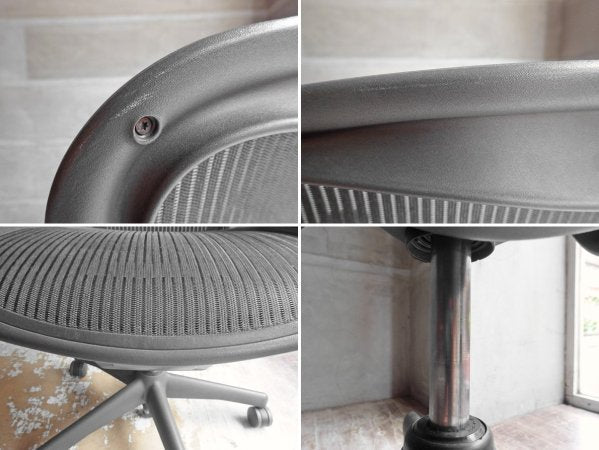 ハーマンミラー Herman Miller アーロンチェア Aeron Chair スタンダード Bサイズ ランバーサポート ♪