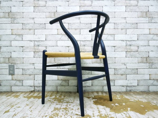 カールハンセン＆サン Carl Hansen & Son Yチェア CH24 デニム DENIM ハンス・J・ウェグナー コンランショップ特注 クッション付き ●