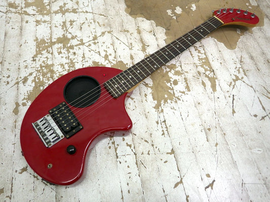 フェルナンデス Fernandes ZO-3 アンプ内蔵エレキギター レッド ゾーサン ●