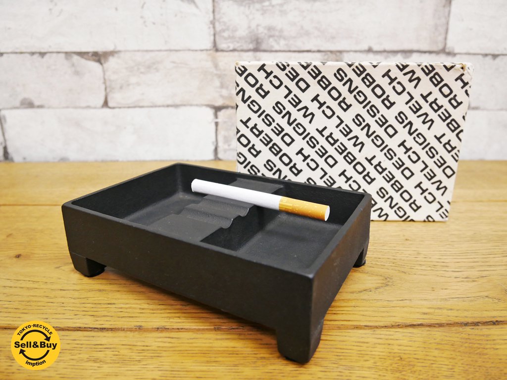 UKビンテージ VICTOR CAST WARE アッシュトレイ 灰皿 ロバート・ウェルチ デザイン デッドストック品 箱付き ●