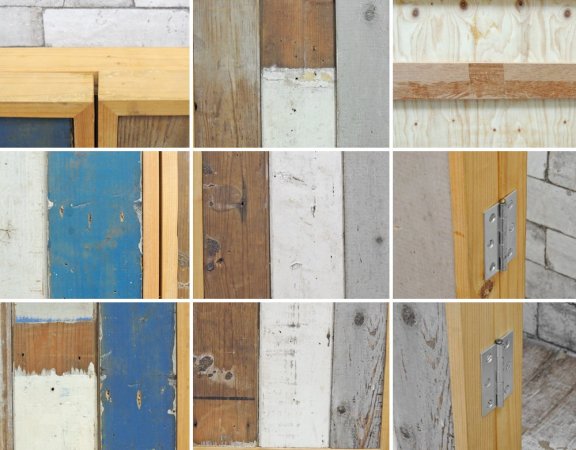 ピート・ヘイン・イーク Piet Hein Eek スクラップウッド ミラー SCRAPWOOD MIRROR L オランダ CIBONE取扱い ●