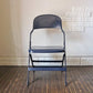 クラリン CLARIN オールスチール フォールディングチェア ALL STEEL FOLDING CHAIR エーシェイプ A shape ネイビー A ◎