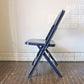 クラリン CLARIN オールスチール フォールディングチェア ALL STEEL FOLDING CHAIR エーシェイプ A shape ネイビー A ◎