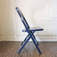 クラリン CLARIN オールスチール フォールディングチェア ALL STEEL FOLDING CHAIR エーシェイプ A shape ネイビー B ◎