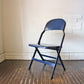 クラリン CLARIN オールスチール フォールディングチェア ALL STEEL FOLDING CHAIR エーシェイプ A shape ネイビー C ◎