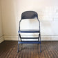 クラリン CLARIN オールスチール フォールディングチェア ALL STEEL FOLDING CHAIR エーシェイプ A shape ネイビー C ◎