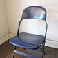 クラリン CLARIN オールスチール フォールディングチェア ALL STEEL FOLDING CHAIR エーシェイプ A shape ネイビー D ◎