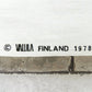 VALLILA FINLAND ビンテージ ファブリック フラワー Howard Smith 79×134cm ●