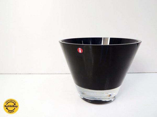 イッタラ iittala 125 アニバーサリーボウル 135mm ブラック 2006年限定生産品 125周年 ●