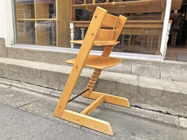 ストッケ STOKKE トリップトラップ TRIPP TRAPP ベビーチェア 新型 ナチュラル 北欧ノルウェー C ■