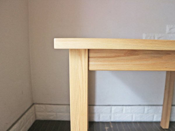 無印良品 MUJI タモ材 ダイニングテーブル 正方形 幅80cm ◎