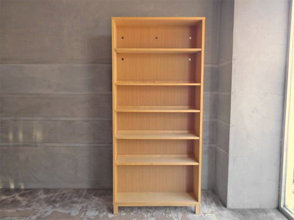無印良品 MUJI 組み合わせて使える木製収納 本棚 シェルフ ミドルタイプ 奥行21cm A ♪