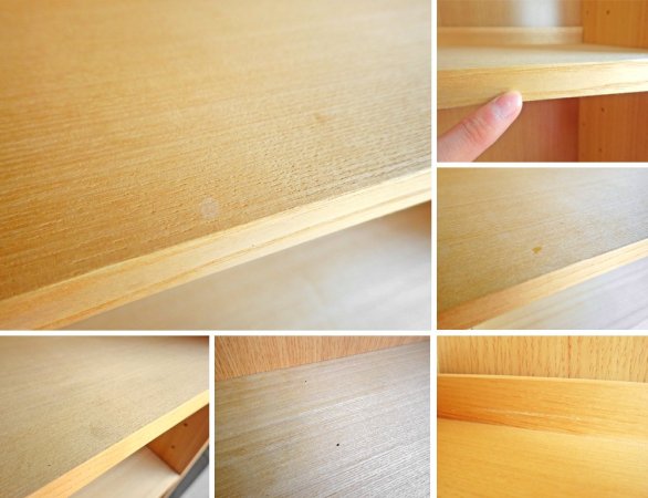 無印良品 MUJI 組み合わせて使える木製収納 本棚 シェルフ ミドルタイプ 奥行21cm A ♪