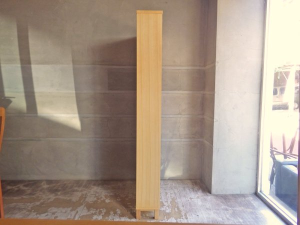 無印良品 MUJI 組み合わせて使える木製収納 本棚 シェルフ ミドルタイプ 奥行21cm B♪