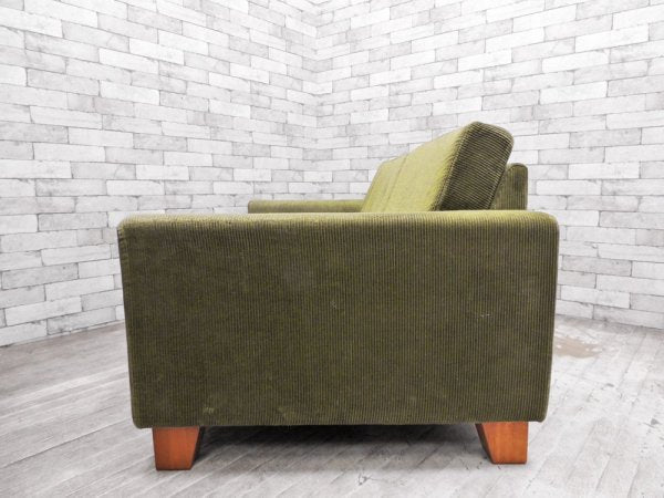 ジャーナルスタンダードファニチャー journal standard Furniture リヨン ソファ LYON SOFA 2P コーデュロイ生地 アッシュ材 ●