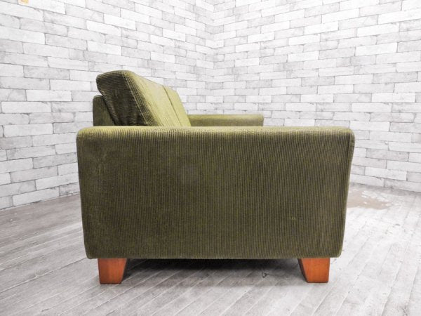 ジャーナルスタンダードファニチャー journal standard Furniture リヨン ソファ LYON SOFA 2P コーデュロイ生地 アッシュ材 ●