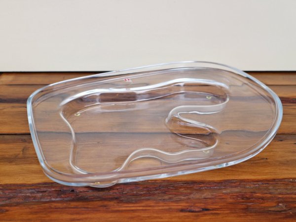 イッタラ iittala アルヴァ・アアルト Alvar Aalto 生誕100周年限定 Model 9770 1998年 ガラス プレート ◎
